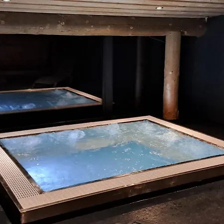 Wellness Srub U Holubů Ferienhaus *